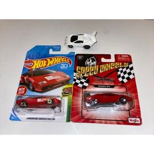 Hot Wheels Maisto Speed Series XIV 2010 2017 Lamborghini 2004 Countach Pace Car